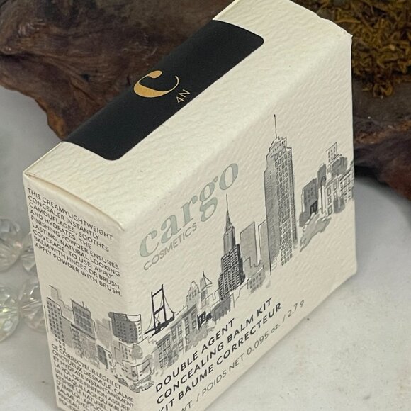 2x Cargo Cosmetics Double Agent Concealing Balm Kit - 4N (Dacon-04) - New in Box - Picture 4 of 4